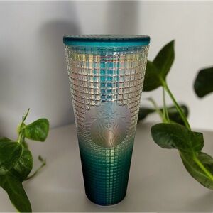 Starbucks Jade Green Gradient 2023 Studded Tumbler Cold Cup 24 oz